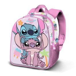 Karactermania Mochila Lilo y Stitch Basic Couple Rosa