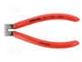 KNIPEX Alicates de punta semiredonda y acodados 200 mm