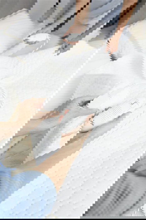 Beurer 317.16 Calientacamas Eléctrico Doble Transpirable XXL para Invierno y Alivio Muscular