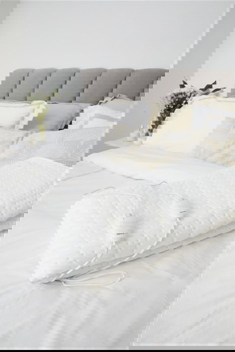 Beurer 317.16 Calientacamas Eléctrico Doble Transpirable XXL para Invierno y Alivio Muscular