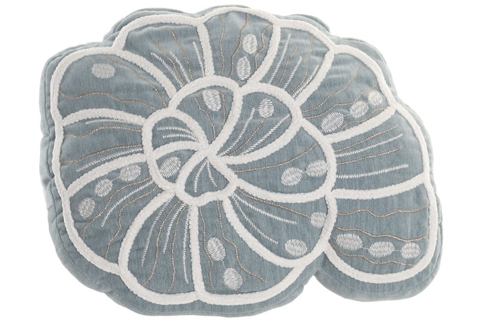 DKD Home Decor Cojín Chenilla Azul 33x10x40 cm DKD Home Decor Cojín Chenilla Azul 33x10x40 cm