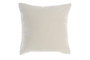 DKD Home Decor Cojín de Terciopelo Flores Beige y Gris