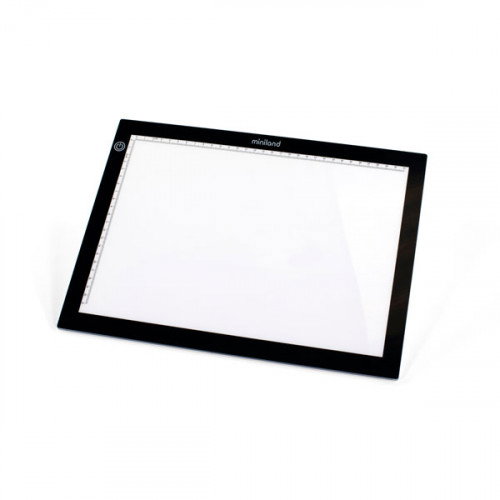 Miniland Mesa de Luz LED A4 Lightpad Negro