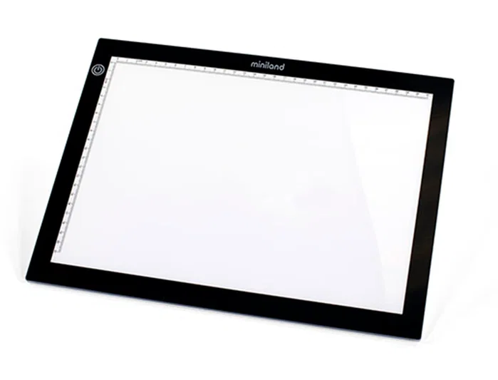 Miniland Mesa de Luz LED A4 Lightpad Negro