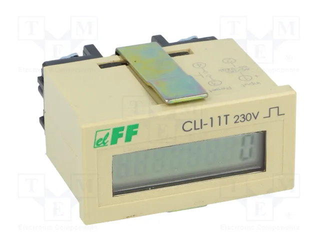 F&F Contador Electrónico LCD 0÷999999 IP20