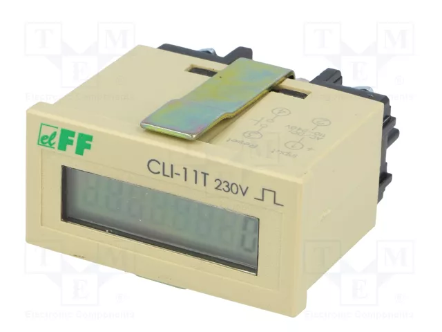 F&F Contador Electrónico LCD 0÷999999 IP20