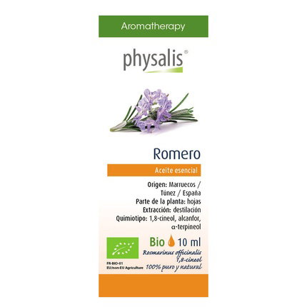 PHYSALIS Esencia de Romero Bio 10 ml