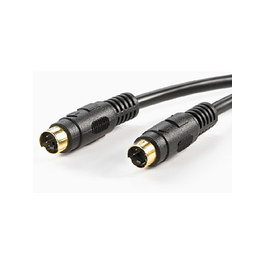 VALUE Cable S-Video (4-pin) 3 m Macho/Macho Negro - 11.99.4363
