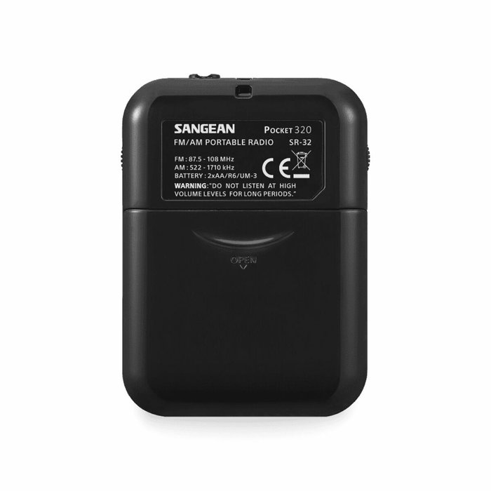 SANGEAN Radio Sangean mini - negro