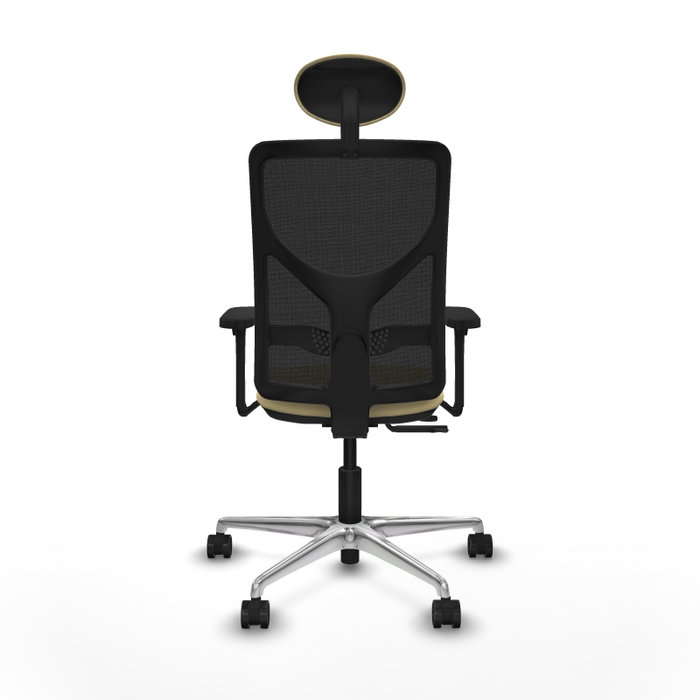 PIQUERAS Y CRESPO Silla de oficina Motilla con Mecanismo Sincro/Traslack, Crema y Negro PIQUERAS Y CRESPO Silla de oficina Motilla con Mecanismo Sincro/Traslack, Crema y Negro
