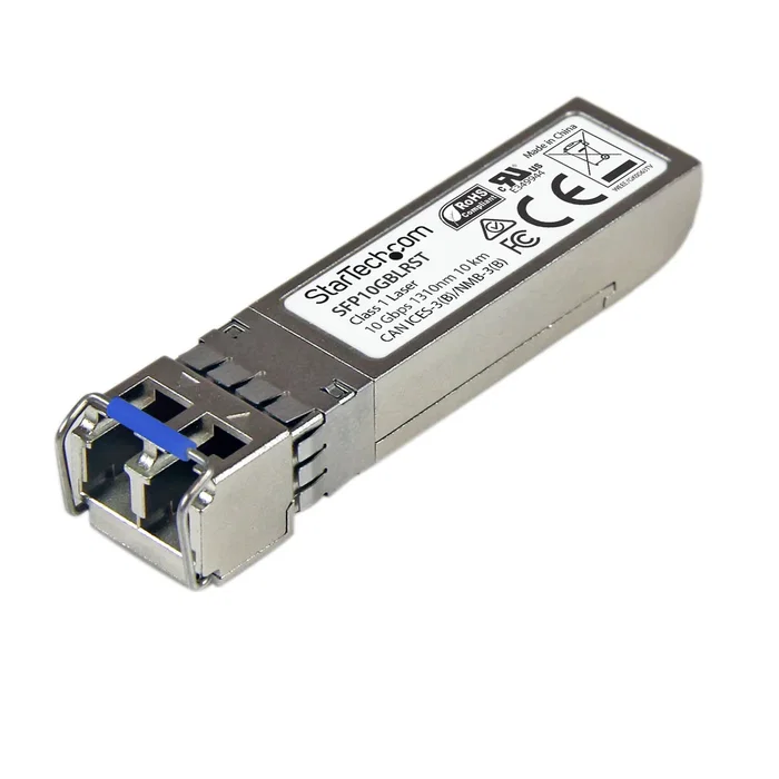 StarTech.com Módulo Transceptor SFP+ 10GBASE-LR 10GbE 10km Fibra Monomodo LC con DDM - Compatible MSA SFP10GBLRST