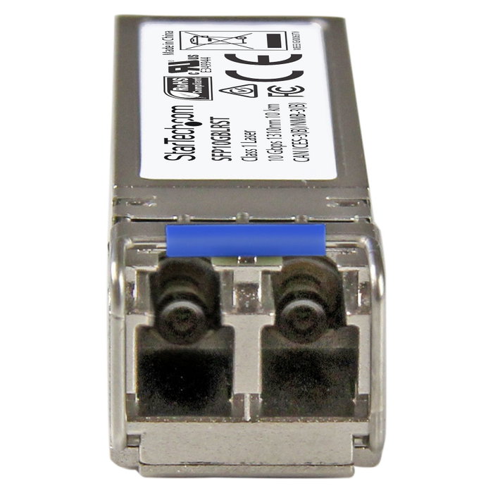 Startech SFP+ LC Módulo Óptico 10GBASE-LR, 10Gbps, 1310nm, LC, Alcance 10km, Compatible MSA