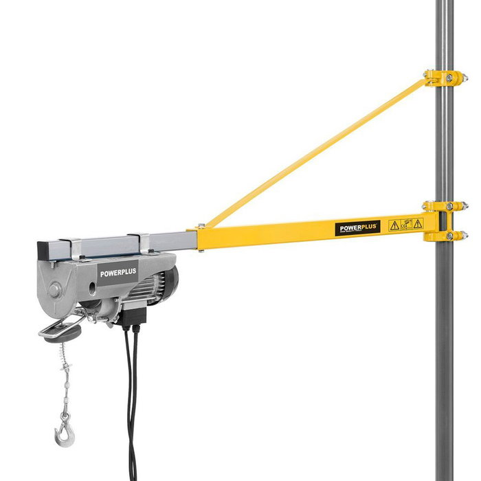 Powerplus Brazo soporte pivotante para polipasto 750-1150mm Powerplus Brazo soporte pivotante para polipasto 750-1150mm