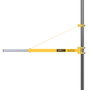 Powerplus Brazo soporte pivotante para polipasto 750-1150mm
