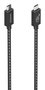 Aisens Cable USB4 Gen 3x2 Aluminio 40Gbps 8K@60Hz 240W Negro 0.5m