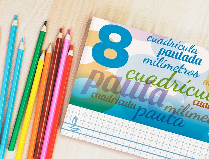 Liderpapel Libreta Cuaderno A5 Pautado Cuadriculado 32 Hojas 70gr Apaisado Con Margen