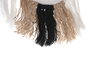 DKD Home Decor Decoración Colgante de Algodón Beige y Marrón 35x2x18 cm