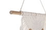 DKD Home Decor Decoración Colgante de Algodón Beige y Marrón 35x2x18 cm