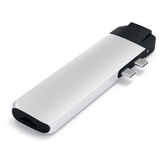 Satechi Type-C Pro Hub 4K HDMI with Ethernet Plata