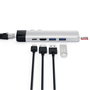 Satechi Type-C Pro Hub 4K HDMI with Ethernet Plata