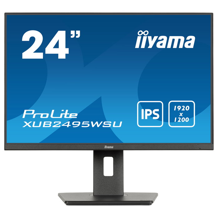 iiyama ProLite XUB2495WSU-B7 Monitor IPS 24.1 pulg 1920x1200 WUXGA 75Hz Negro iiyama ProLite XUB2495WSU-B7 Monitor IPS 24.1 pulg 1920x1200 WUXGA 75Hz Negro