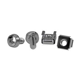 Soporte Startech CABSCREWM6 Plateado Acero Inoxidable (50 Unidades)