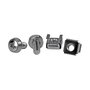 Soporte Startech CABSCREWM6 Plateado Acero Inoxidable (50 Unidades)
