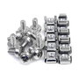 Soporte Startech CABSCREWM6 Plateado Acero Inoxidable (50 Unidades)