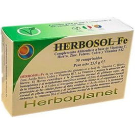 HERBOPLANET Fe 30Comp. Aporte de Hierro para la Formación de Glóbulos Rojos