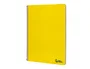 Liderpapel Cuaderno espiral A4 Smart, tapa blanda, 80 hojas, 75gr, cuadro 4mm con margen, color amarillo