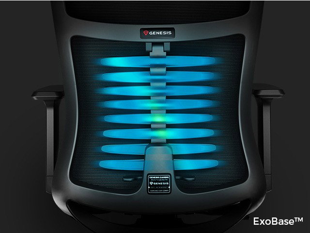 GENESIS Astat 200 Silla Gaming de Malla Negra