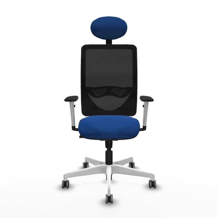 PIQUERAS Y CRESPO Silla de oficina Zulema Azul con mecanismo Sincro PIQUERAS Y CRESPO Silla de oficina Zulema Azul con mecanismo Sincro