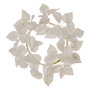 Ixia Corona Blanco PVC Jardín 30 x 30 cm