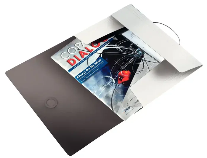 Leitz Carpeta WOW Solid 3 Solapas Polipropileno DIN A4 Blanco