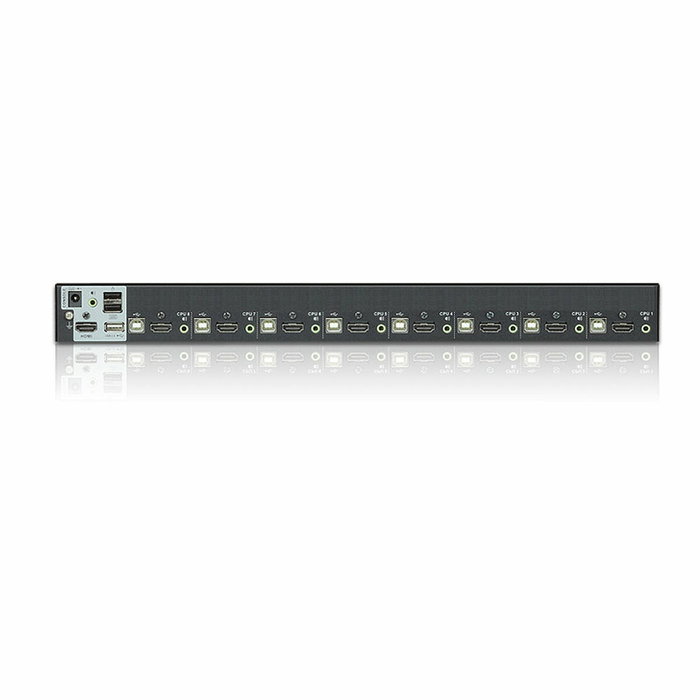 Aten CS1798 Switch KVM de 8 puertos USB y HDMI Negro