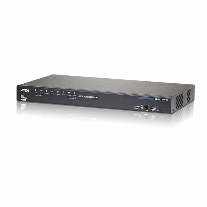 Aten CS1798 Switch KVM de 8 puertos USB y HDMI Negro