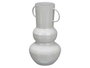 Giftdecor Jarron Bola 30 cm Gris Metal Hierro 30x17.5x16 cm (Set de 6)