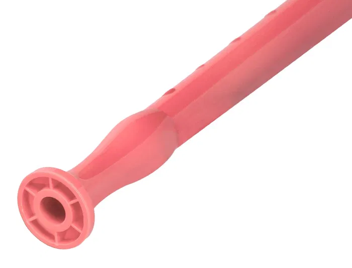 Hohner Flauta dulce 9508 color coral funda verde y transparente para educación musical