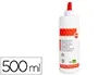 Liderpapel Pegamento Cola Blanca Lavable 500 ml Bote Ideal Manualidades y Hogar