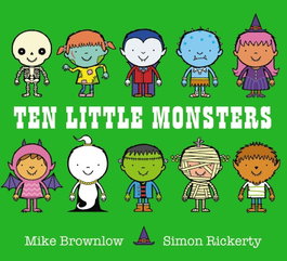TEN LITTLE MONSTER, Mike Brownlow - HACHETTE CHILDREN'S GROUP