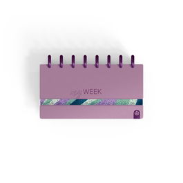 Planning Semanal & Check List Carchivo Ingeniox My Week No Fechado Tapa Pp Con Goma 105X210 Burdeos