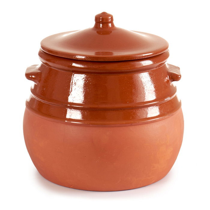 La Dehesa Puchero 3.5 L Barro Refractario Miel 23 x 23 x 23 cm (Set de 4)