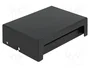 DeLOCK Panel de conexiones Keystone 8 puertos negro