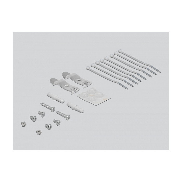 DeLOCK Panel de Conexiones Patch Panel Keystone 8 Puertos Negro, Referencia Delock Keystone, Metal, 112.5 x 158.5 x 45.2 mm