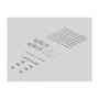 DeLOCK Panel de Conexiones Patch Panel Keystone 8 Puertos Negro, Referencia Delock Keystone, Metal, 112.5 x 158.5 x 45.2 mm
