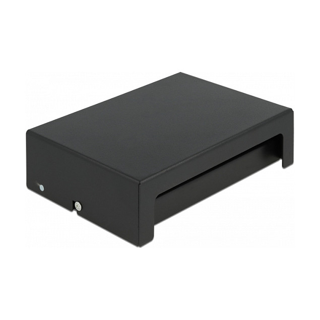 DeLOCK Panel de Conexiones Patch Panel Keystone 8 Puertos Negro, Referencia Delock Keystone, Metal, 112.5 x 158.5 x 45.2 mm