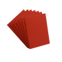 Gamegenic Pack Fundas Mate Prime Sleeves Red (100) Protección para Cartas Tamaño Estándar