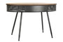 DKD Home Decor Consola Loft Negro Marron Abeto Metal 65 x 77 x 120 cm