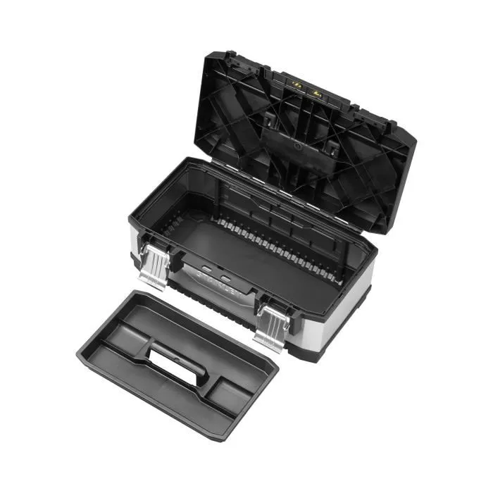 Stanley Caja de herramientas bimaterial vacía para taller y uso profesional