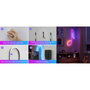 Govee Clip de montaje H10D2001 para Neon Rope Light 2, 5 piezas, Negro